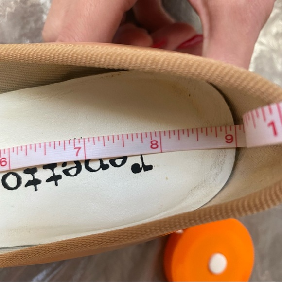 Repetto light brown tan nastasia ballerina ballet chunky thick high heels pumps - Picture 13 of 13